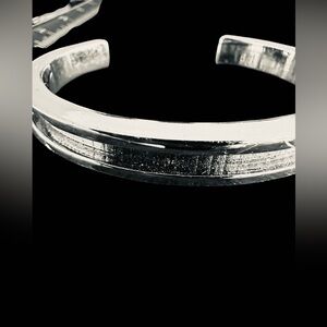 SilverTone Cuff Bracelet